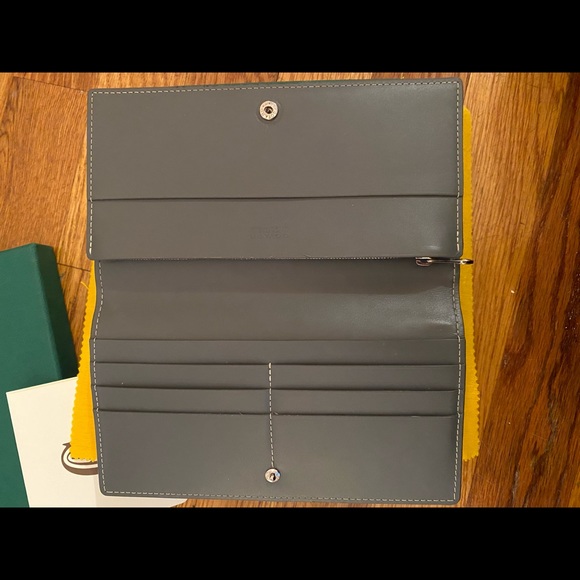 Goyard Richelieu Wallet // Grey Coated Canvas - Picture 5 of 9